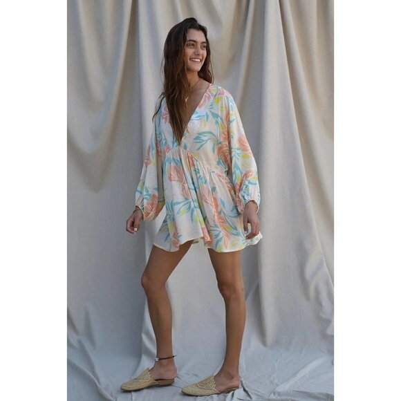 Jen's Pirate Booty Aloha Shenandoah Tunic in Aloha Shell Xs/Small New Womens - Picture 9 of 10